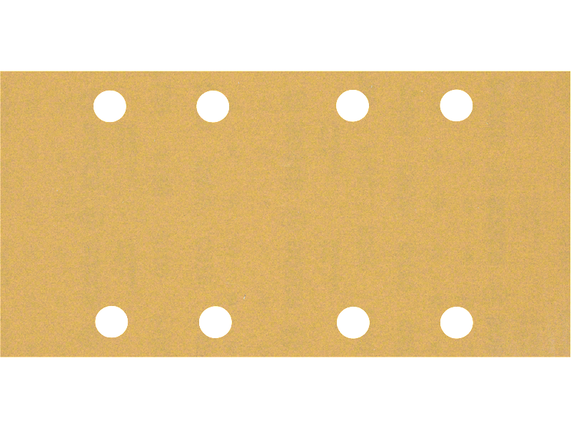 Brusni papir EXPERT Bosch z 8 luknjami za vibracijske brusilnike, Dimenzije: 93x186mm, Zrnatost: 120, 2608900939